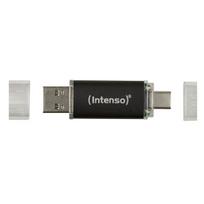 Intenso Twist Line 256GB (anthrazit/transparent, USB-A 3.2 Gen 1, USB-C 3.2 Gen 1) | 3539492 | 4034303035700