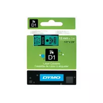 NASTRO D1 12MMX7M Black/Green | S0720590A | 5411313450195