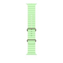 Apple 49mm Neongrün Ocean Band - Natural Titanium Finish | MGCF4ZM/A | 0195950648317