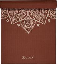Gaiam Intense Rust Sundial Flower jogos kilimėlis 5mm | 65733 | 018713657336