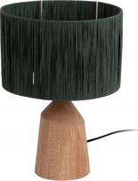 Bigbuy Home Stalinis šviestuvas TRAPEZE su medine baze, Ø 25 cm | 8714302732690 | 8714302732690