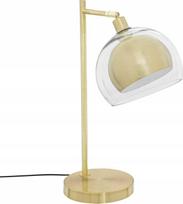 Atmosphera naktinė lempa auksinė glamour, metalas ir stiklas, 48 cm | 3560232579196 | 3560232579196