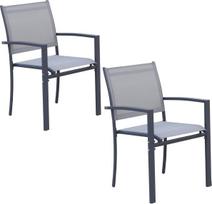 Sodo kėdžių komplektas 2 vnt., 57x57x88 cm, tekstilenas | 5902431065007 | 5902431065007