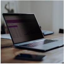 StarTech.com 14 colių MacBook Pro 21/23 nešiojamojo kompiuterio privatumo ekranas, nuimamas ir apverčiamas antiatspindinis privatumo filtras, magnetinis nešiojamojo kompiuterio ekrano apsauginis dangtis su +/- 30 laipsnių žiūrėjimo kampu - 51 % mėlyn | 142MM-PRIVACY-SCREEN | 065030901956