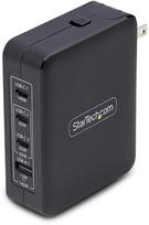 Įkroviklis StarTech .com 140W USB-C sieninis įkroviklis, USB-C/USB-A, PD GaN maitinimo adapteris - GaN technologija - 140 Watt - 5 A - Power Delivery 3.1 - 4 išvesties jungtys (USB, 3 x USB-C) - Black | 3114GCU-WALL-CHARGER | 065030911696