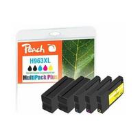 Peach Patrone HP Nr.963XL MultiPack Plus OEM reset 2xb,c,m,y remanufactured | PI300-1032 | 7640460548150