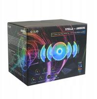 Gelid 120mm Amber5 ARGB komplektas (RF-RGB-MP-01) | RF-RGB-MP-01 | 4897025782716