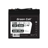 Akumulator AGM VRLA 12V 55Ah IP54 | AGM12V55AH-J | 5904326375741