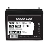 Akumulator AGM VRLA 12V 75Ah IP54 | AGM12V75AH-J | 5904326375727
