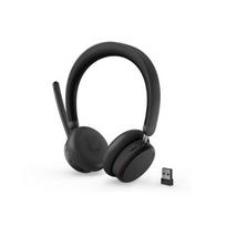 Ausinės Lenovo ANC Headset 6550 Zestaw słuchawkowy Bezprzewodowy Opaska na głowę Biuro/centrum telefoniczne USB Type-C Bluetooth Black | 4XD1S19777 | 0195892122241