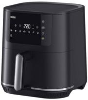 Braun Houshold Heißluftfritteuse MultiFry 5 HF5030 (Black/silber, 1.700 Watt, Korb 6,0 Liter) | 0X12500007 | 8021098005281