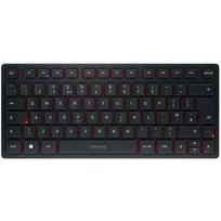 Klaviatūra Cherry KW 9200 MINI universali USB + RF bevielė + Bluetooth QWERTY anglų britų Black | JK-9250GB-2 | 4025112099847