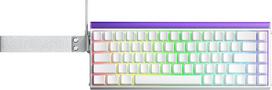 Klaviatūra Aula Hero 68 HE Meteor Switch (AUH68-WP-ME) | AUH68-WP-ME | 6978080504173