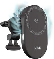 Magnetinis laikiklis SBS su Qi2.2 25W belaidžio įkroviklio aktyviu aušinimu - Black | 8018417524134 | 8018417524134