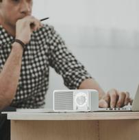 Radijo imtuvas Sangean WR-7 (Originalus Mini) Matt white | A500410 | 4711317995052