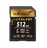 Atminties kortelė ExAscend Catalyst UHS-I V30 512GB | EX512GSDU1 | 6972904954083