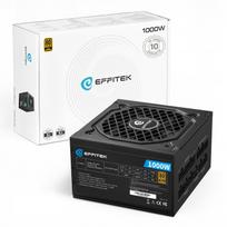 EFFITEK Netzteil 1000W Gold ATX 3.1, PCI 5.1 Modularer Kabel | EG-1000 | 4262478810031