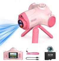 Projektorius, projektorius, kamera 3in1 vaikams 48mp 1080p kortelė 32GB trikojis / Ha92 Pink | SB11004 | 5904647831094