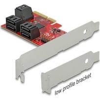 DELOCK PCI Express x4 Karte 6 Port SATA Low Profile | 89042 | 4043619890422