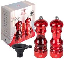 Malūnėlis prieskoniams Peugeot Podium pipirų ir druskos malūnėlis 18 cm Duo Acryl rot | 47993 | 4006950047993