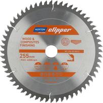 Norton Clipper ripzāģa disks koksnei un kompozītam 255mmx30mmx60z (70184608114) | 70184608114 | 5450248769125
