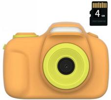 myFirst Camera 3 - skaitmeninis fotoaparatas vaikams su guminio apsauginio dėklo, 2" IPS ekranu, 16MP raiška ir dviem objektyvais (yellow) | FC2003SA-YW01 | 850031616271