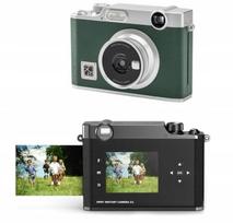 Fotoaparatas 5MP su momentiniu spausdinimu 3pass Bluetooth LCD 2,8" + kasetės / Hanin Z3 / Green | SB11095 | 6978368972892