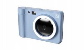 Fotoaparatas 5MP su momentiniu Zink spausdinimu, Bluetooth, LED, LCD 2,8, kasetės / Hanin Z1 / Blue | SB11099 | 6978368970508