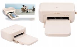 Bluetooth foto spausdintuvas 10x15cm 300dpi W 80s + kasetės / Hanin Cp4100 / Beige | SB11103 | 6978368970744