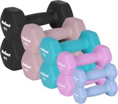 Neopreno ketaus hanteliai HEX rinkinys 30kg (2x1kg+2x2kg+2x3kg+2x4kg+2x5kg), REBEL ACTIVE | RBA-2330-S5 | 5901890124935