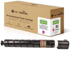 G&G Reborn Toner kompatibel mit Canon C-EXV 51 (0483C002) M | 22050 | 6937173431123