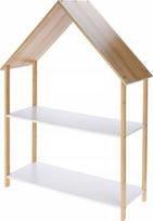 Lentyna vaikų kambariui namelis, bambukas ir MDF, 80 x 30 x 108 cm | 8721037158657 | 8721037158657