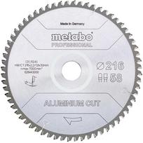 METABO DISKINIS PJŪKLAS FZ/TZ 216x30x58z ALIUMINIO PJOVIMUI PROFESIONALUS | 628443000 | 4061792173798