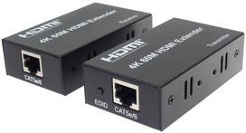 PremiumCord HDMI2.0 AV signalo perdavimo extenderis iki 60m per vieną Cat5e/Cat6/Cat7 kabelį | khext60-15 | 8592220026158