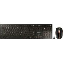 Klaviatūra Cherry CHERRY DW 9000 SLIM EU išdėstymas / klaviatūros ir pelės rinkinys USB Black IN | JD-9000EU-2 | 4025112089718