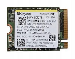 Kietasis diskas HYNIX 256GB SSD M.2 PCIe NVMe 0K72Y5 HFS256GEJ3X108N OEM | 256GB M.2 2242 PCIe 4.0 NVMe | 5715063382950