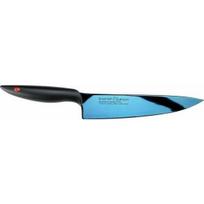Kasumi Virtuvės šefpavėsinis peilis kalto titano 20 cm Blue | K-22020-B | 4950586202014