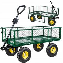 Sulankstomas sodo vežimėlis, plieninė priekaba 200 kg | 5905991074656 | 5905991074656