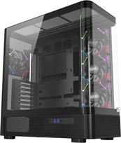 Korpusas XYZ PC GEAR Quantum ARGB Black (X-CS-QUANTUM-B) | X-CS-QUANTUM-B | 6978262010874