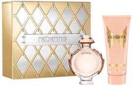 Rinkinys Paco Rabanne: Olympea, Kvepalai moterims, 50 ml + Olympea, Kūno losjonas moterims, 100 ml | 3349668642816 | 3349668642816