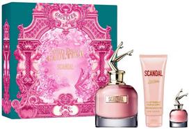 Rinkinys Jean Paul Gaultier: Scandal, Drėkinamasis kūno losjonas, 75 ml + Scandal, Kvepalai moterims, 6 ml *Miniatiūra + Scandal, Kvepalai moterims, 80 ml | 8435415103190 | 8435415103190