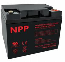 Akumuliatorius 12V 40Ah Pb GEL (gel) T14(M6) NPP | 8719845108902 | 8719845108902