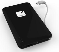 Powerbank Compulocks išorinis planšetinių kompiuterių ir išmaniųjų telefonų baterijos paketas ir įkroviklis 10,000 mAh - Black | PBLIP10KW | 857083006159