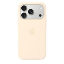 iPhone 17 Pro Silicone Case with MagSafe – Vanilla