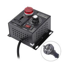 Pramoninės klasės įtampos reguliatorius 4000W SCR Elektrinis įtampos reguliatorius Dimmeris Temperatūra Variklio greičių valdiklis
