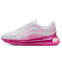 Nike Air Max 720 Balti Rožiniai Rise Lazeriniai Fuksijos Moteriški Sportbačiai Laisvalaikio Avalynė AR9293-103 36.5