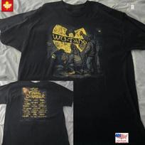 PAKARTOTINIS SPAUSDINIMAS - Wu-Tang Clan Paskutinės kameros turas T-shirt Visų dydžių unisex T-shirt L