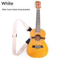 Dirželis su kabliuku Nailoninis ukulelės dirželis Gitaros priedai Muzikos instrumentų dirželiai Reguliuojamas diržas geltona
