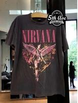 Nirvana 'In Utero' 100% Medvilnės Itin Minkšti Juodi Marškinėliai Unisex Marškinėliai XXXL