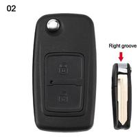 Flip Remote Case Fob 2 Buttons Remote Key Case for Chery Tiggo A1 E5 A5 Fulwin Cowin Easter 02